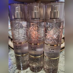 NWT Bath and Body Works "If You Musk" Fine Fragrance Mist Bundle of 3